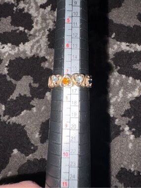 10K Gold heart ring.